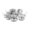 Stainless 17 Piece Chef's Classic Stainless Set
